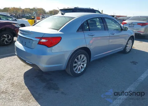 2012 Chrysler 200 Touring from USA, damaged, VIN 1C3CCBBG7CN189655